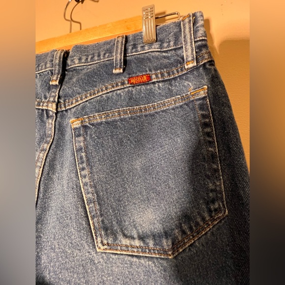 Rustler by Wrangler Ripped Straight Leg Jeans Women’s Size 32W/32L - Picture 8 of 8